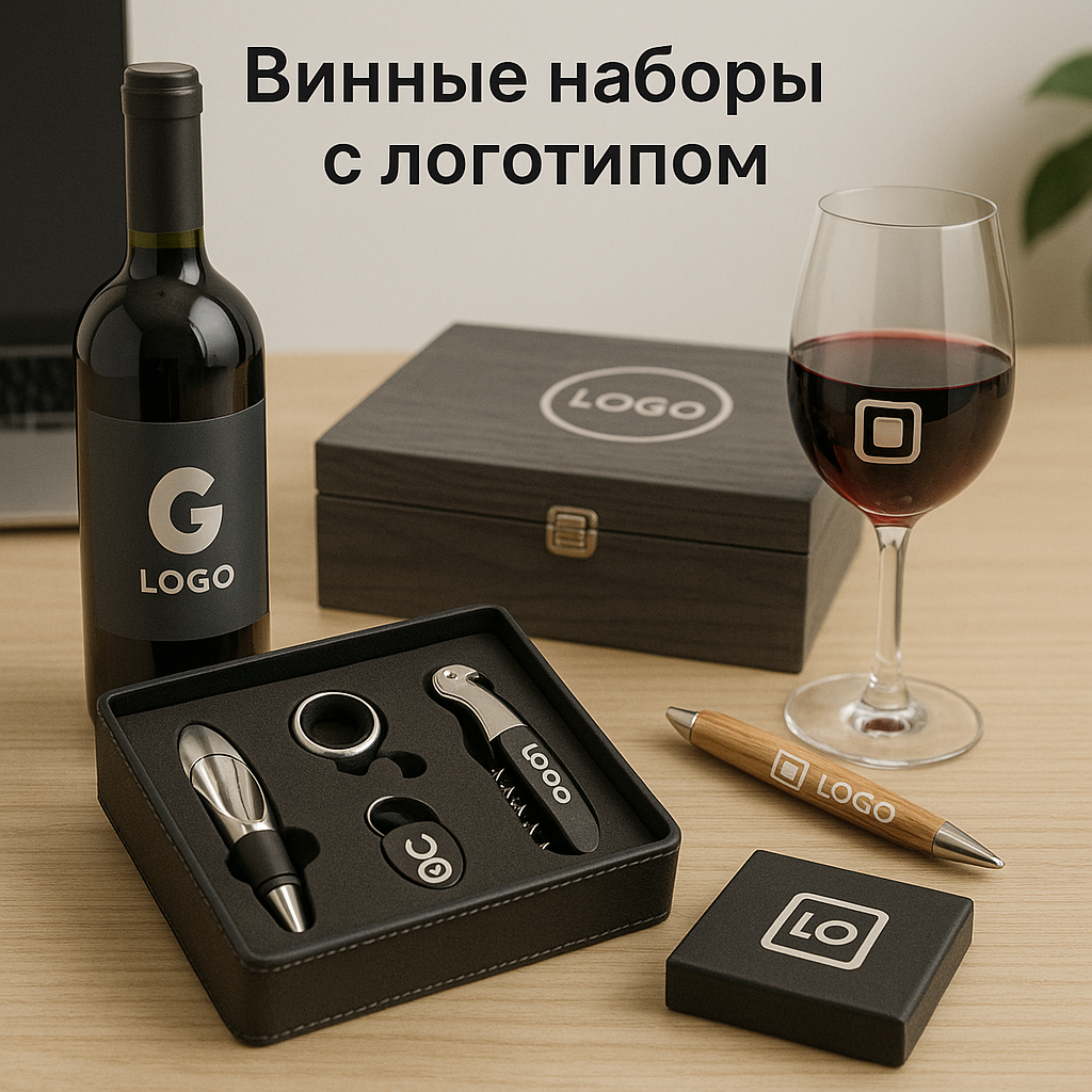 Винные наборы с логотипом